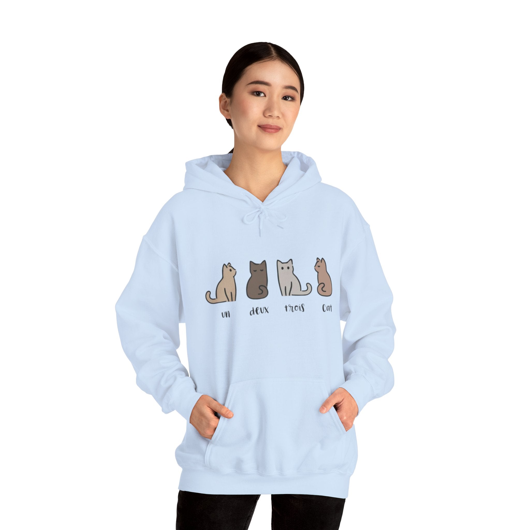 Cozy Cat Lovers Hoodie - Perfect Gift for Pet Owners, Casual Wear, Animal Lovers, Soft & Warm Hoodie