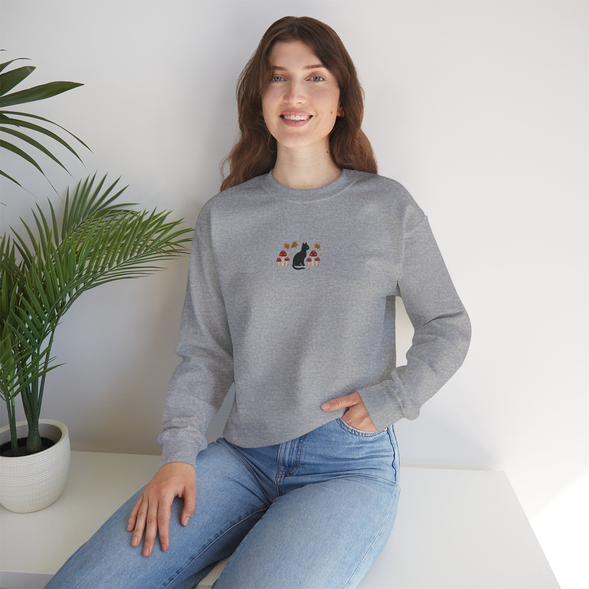 Cozy Cat Lover Sweatshirt | Unisex Heavy Blend Crewneck | Perfect Gift for Cat Lovers, Animal Lover Apparel