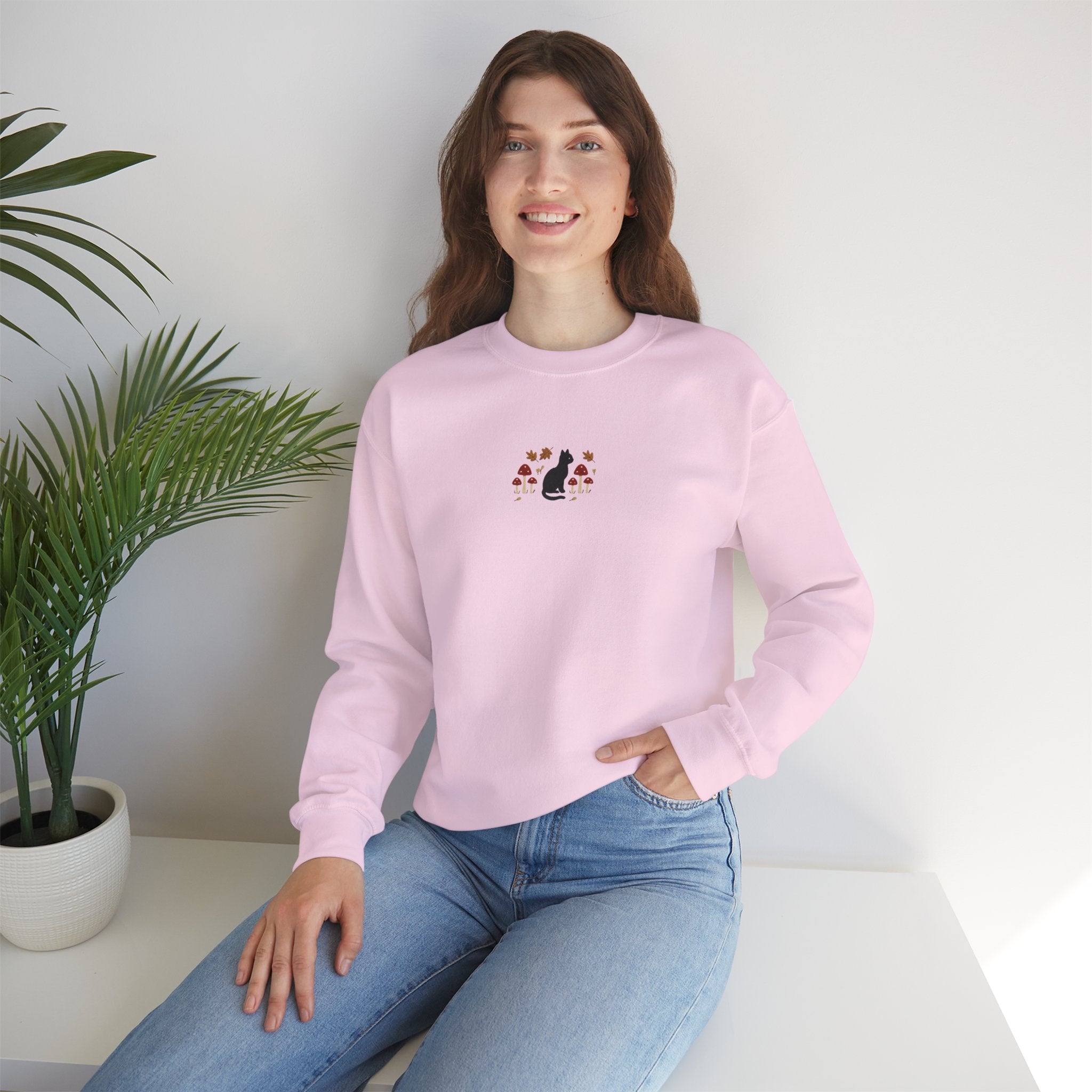 Cozy Cat Lover Sweatshirt | Unisex Heavy Blend Crewneck | Perfect Gift for Cat Lovers, Animal Lover Apparel
