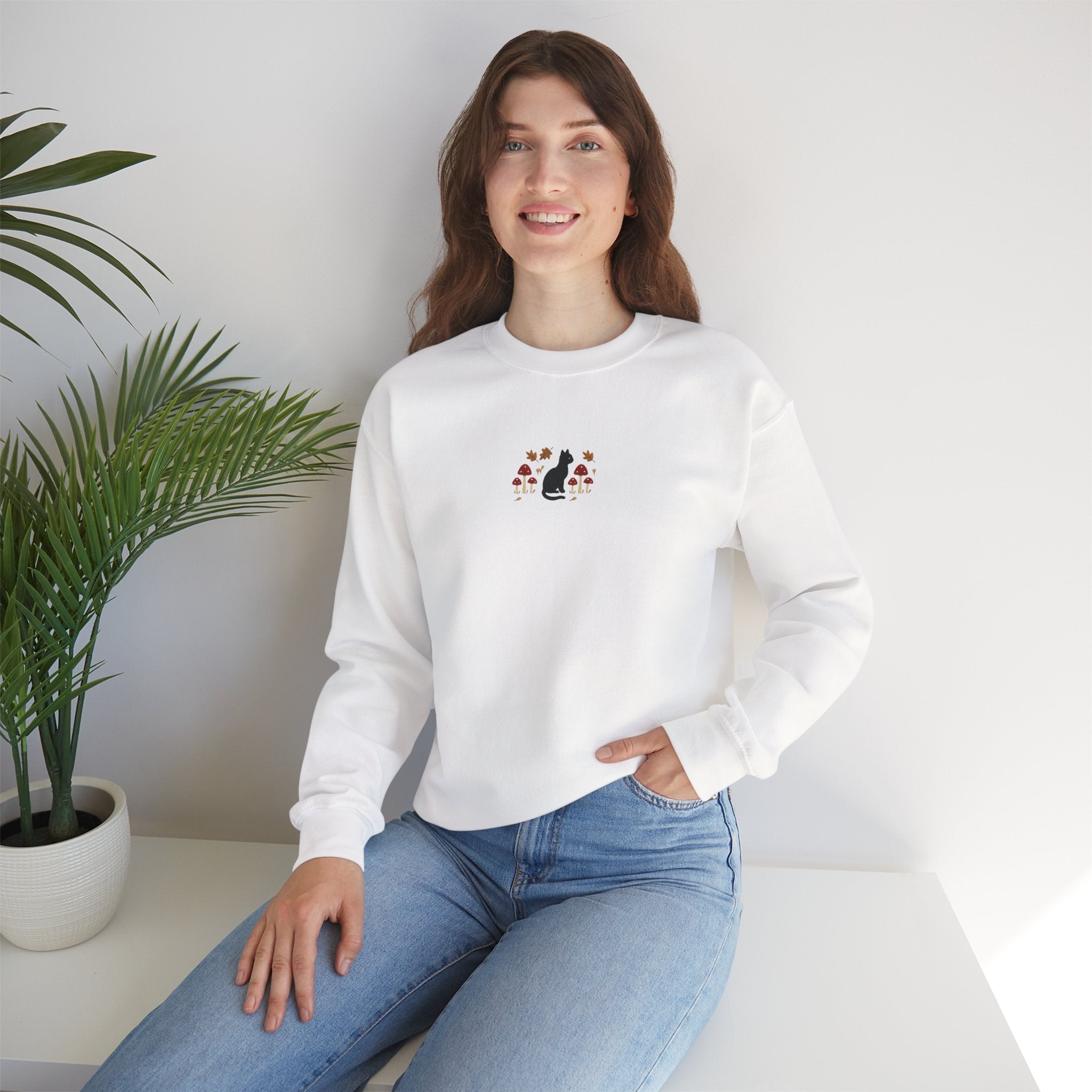 Cozy Cat Lover Sweatshirt | Unisex Heavy Blend Crewneck | Perfect Gift for Cat Lovers, Animal Lover Apparel