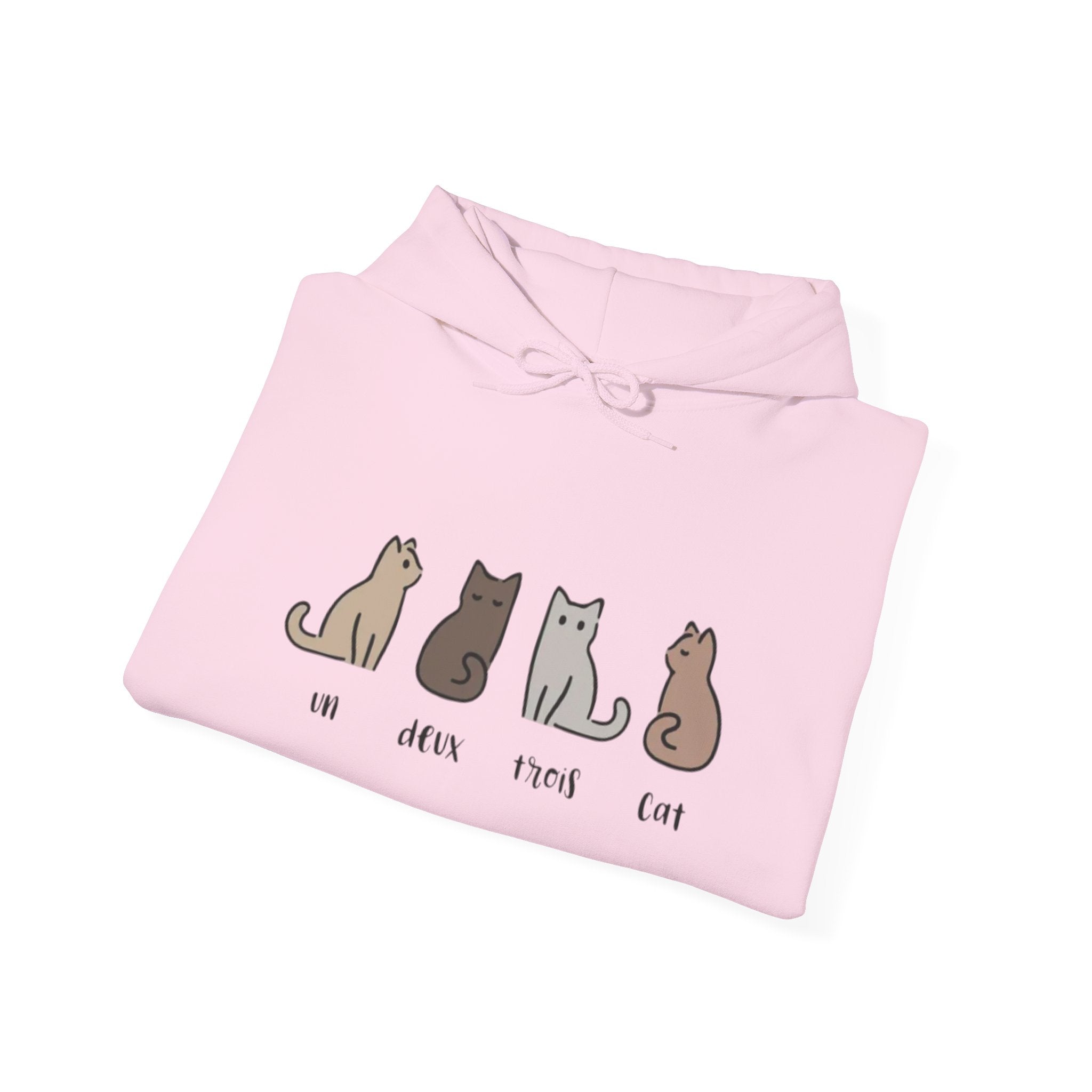 Cozy Cat Lovers Hoodie - Perfect Gift for Pet Owners, Casual Wear, Animal Lovers, Soft & Warm Hoodie