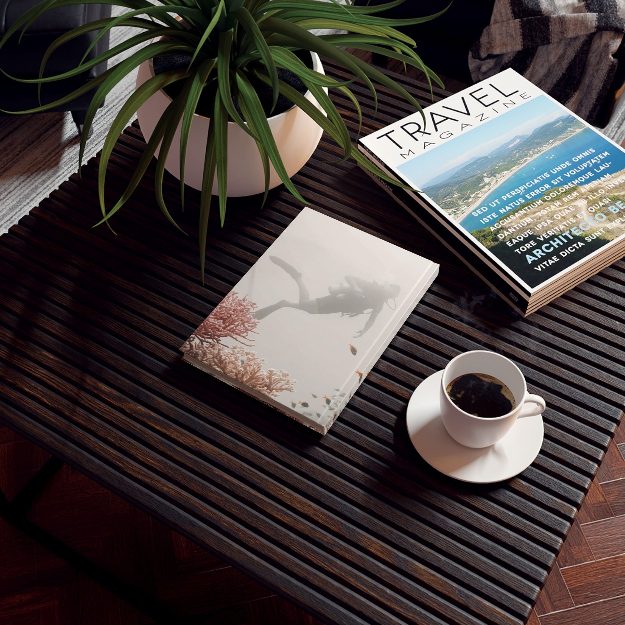 Coral Reef Dive Journal | Marine Life Notebook, Scuba Diving Memories
