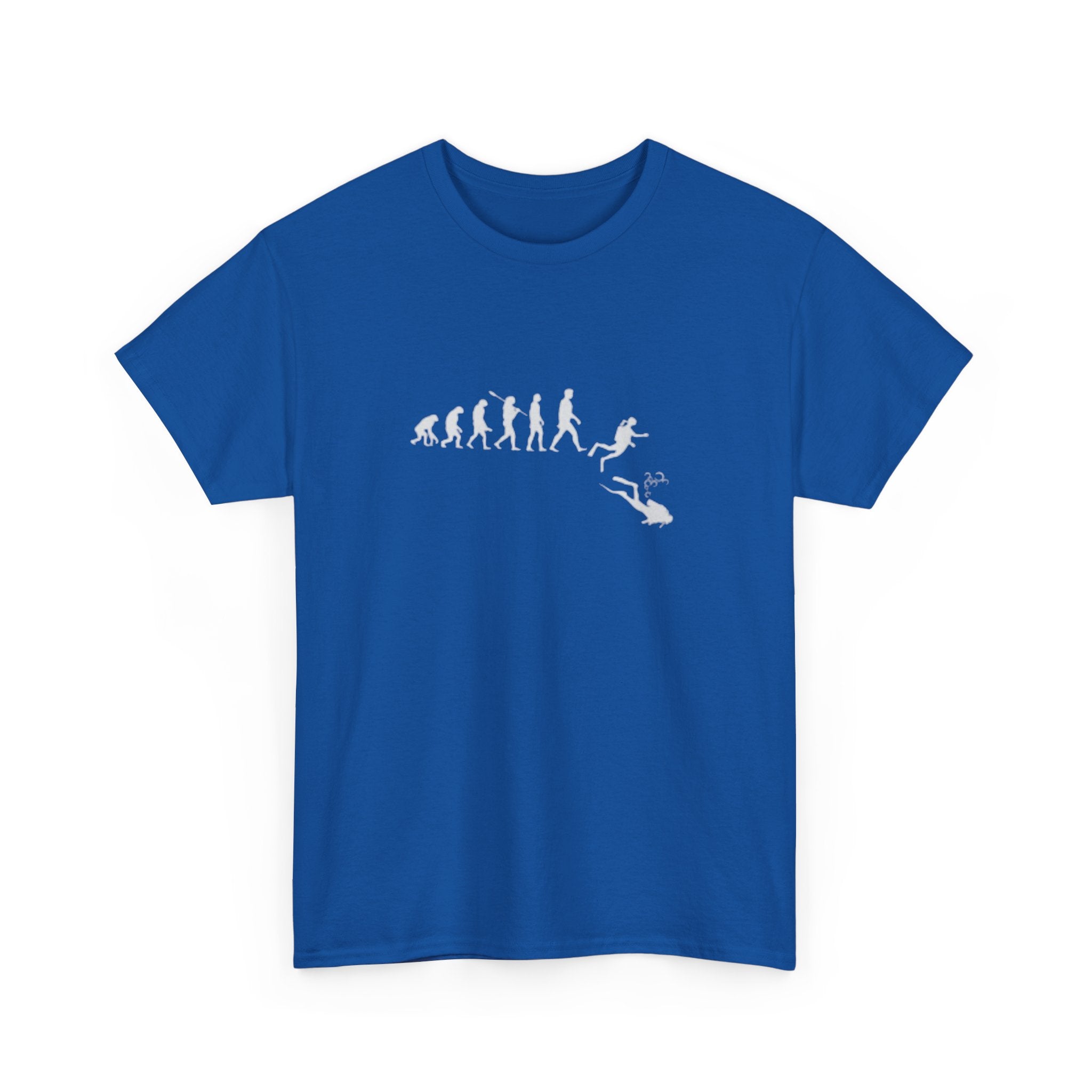 Evolution Theme Unisex Heavy Cotton Tee | Casual Wear, Gift for Nature Lovers