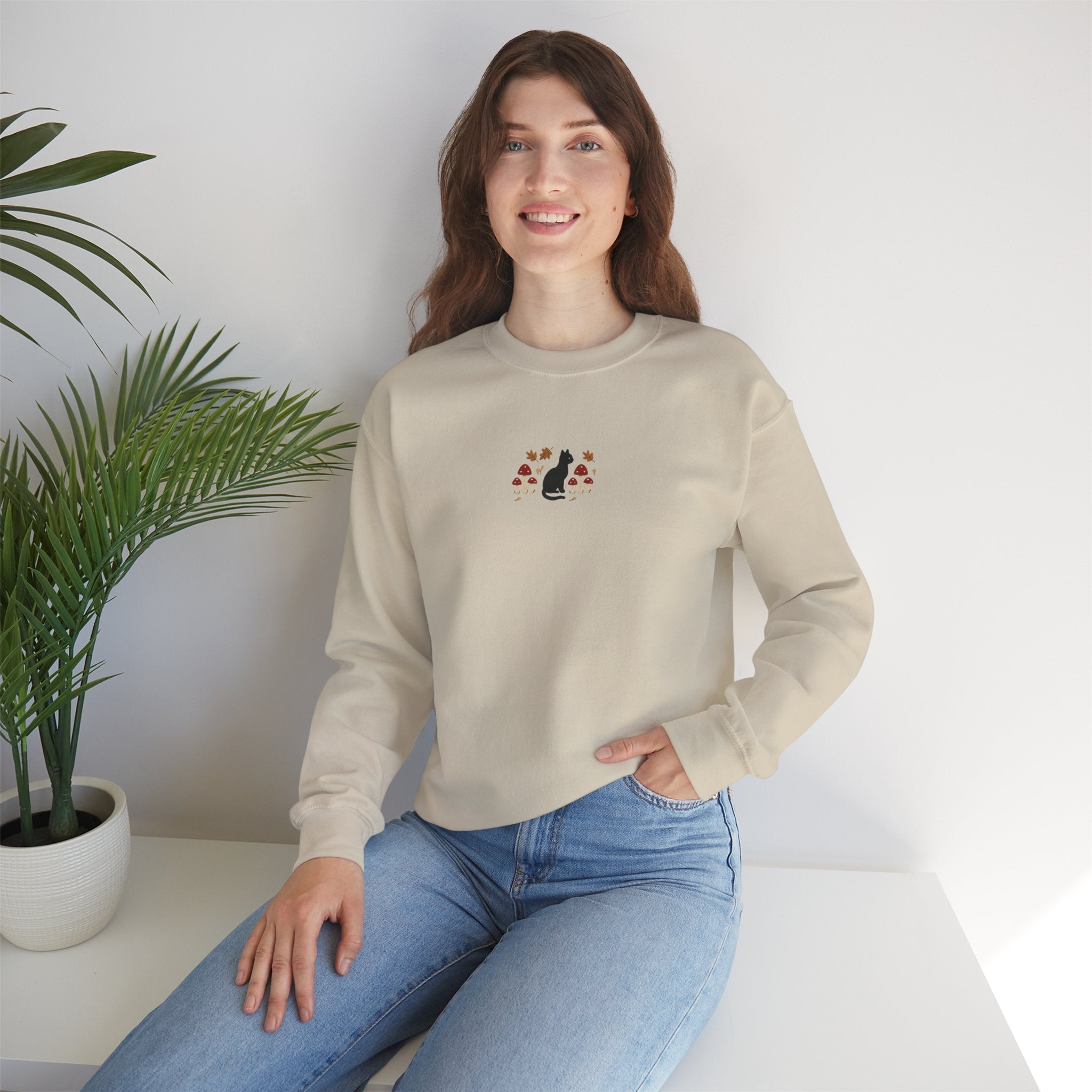 Cozy Cat Lover Sweatshirt | Unisex Heavy Blend Crewneck | Perfect Gift for Cat Lovers, Animal Lover Apparel