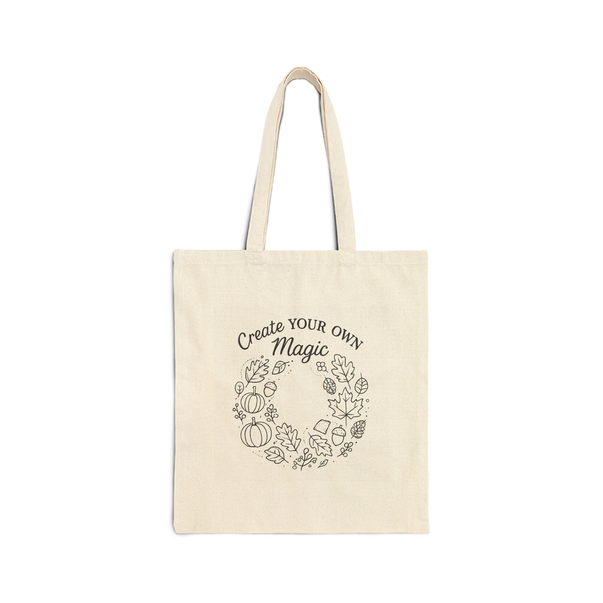 Cotton Canvas Tote Bag