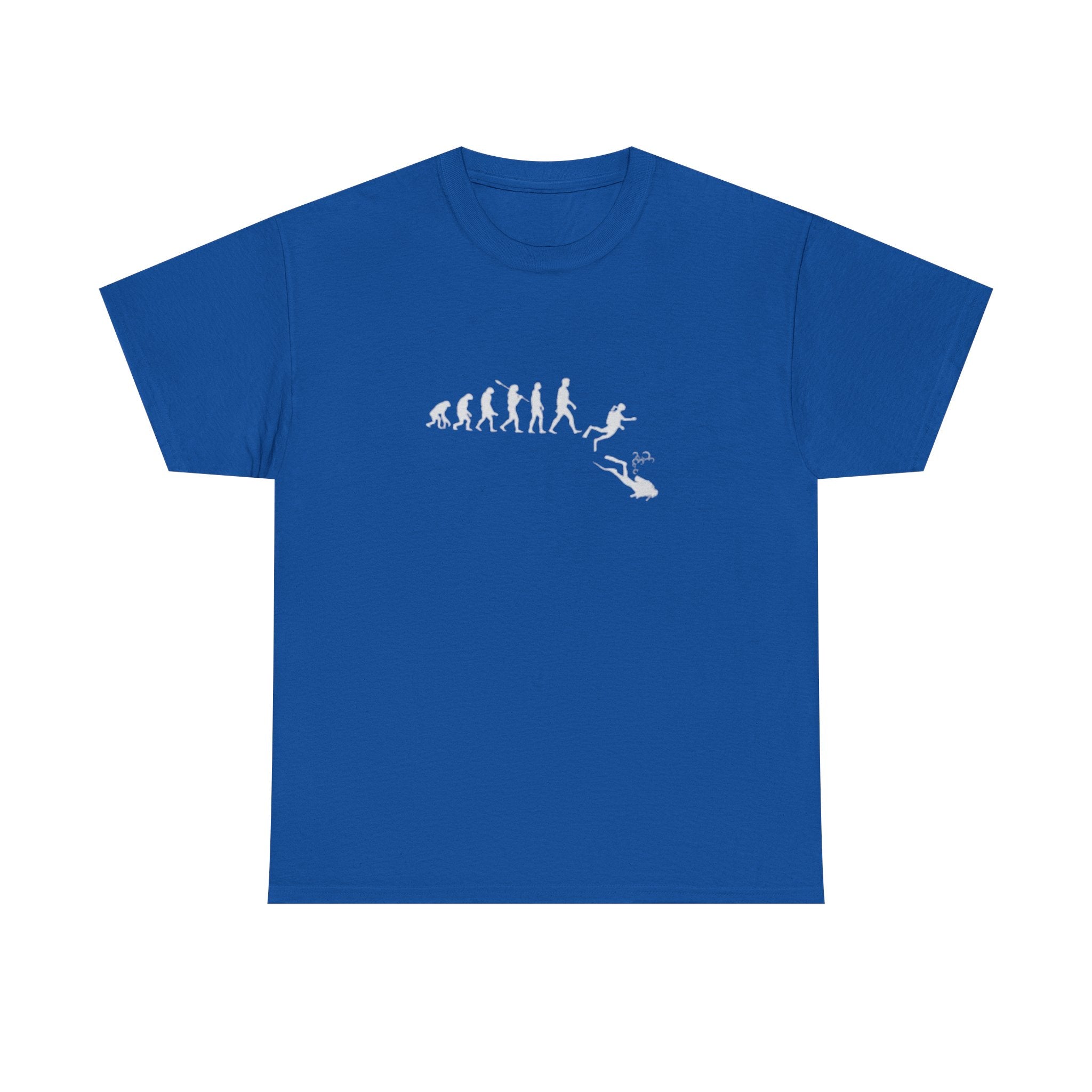 Evolution Theme Unisex Heavy Cotton Tee | Casual Wear, Gift for Nature Lovers