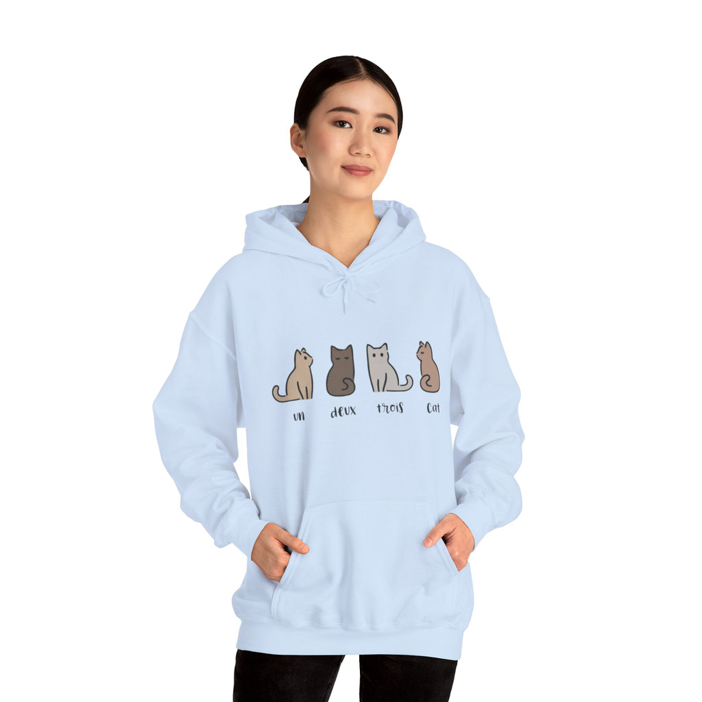 Cozy Cat Lovers Hoodie - Perfect Gift for Pet Owners, Casual Wear, Animal Lovers, Soft & Warm Hoodie