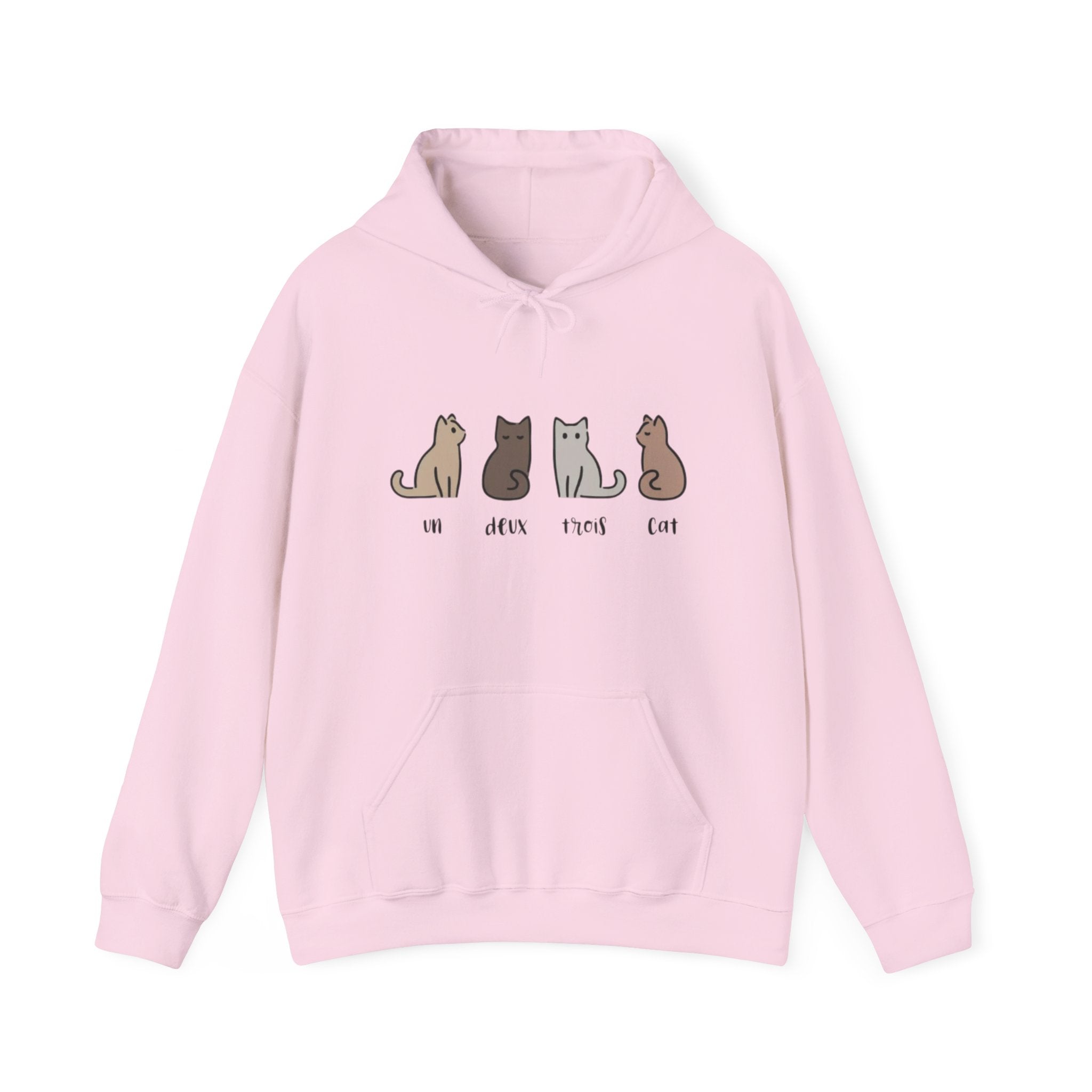 Cozy Cat Lovers Hoodie - Perfect Gift for Pet Owners, Casual Wear, Animal Lovers, Soft & Warm Hoodie
