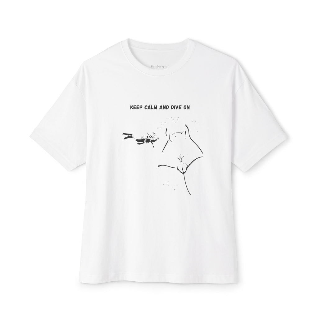 Unisex Oversized Scuba Diving Tee