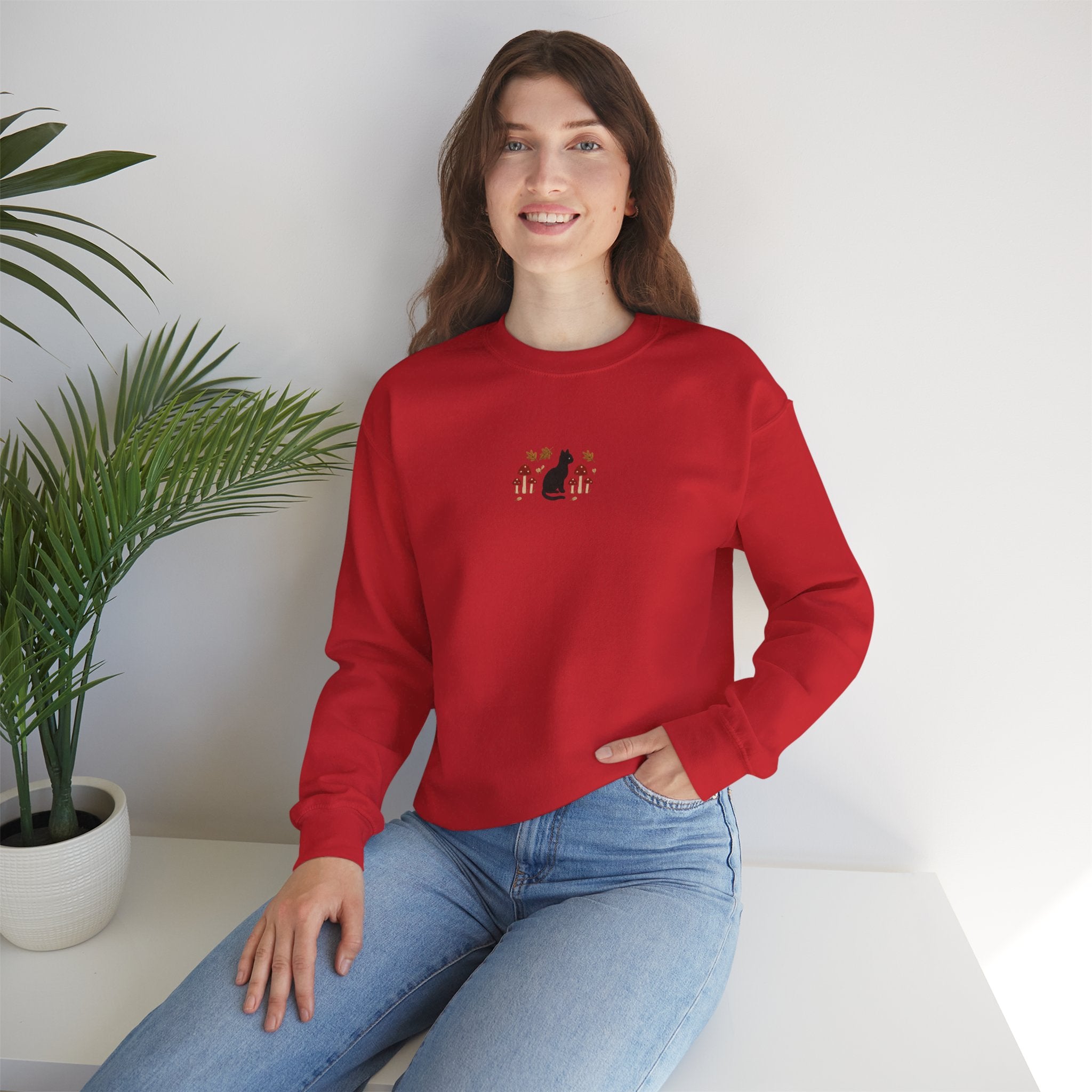 Cozy Cat Lover Sweatshirt | Unisex Heavy Blend Crewneck | Perfect Gift for Cat Lovers, Animal Lover Apparel